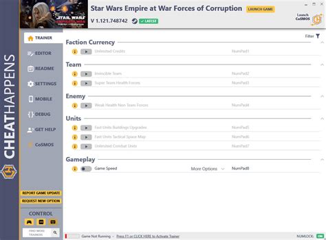 empire at war cheat engine